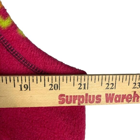 Susan Bristol Aztec Colorful Fleece Vest Women Large Petite - Picture 5 of 6